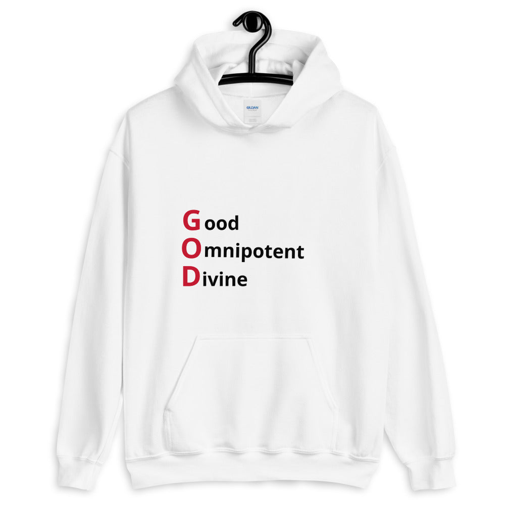 Faith Based Christian Unisex Hooded Sweatshirt for Him or Her