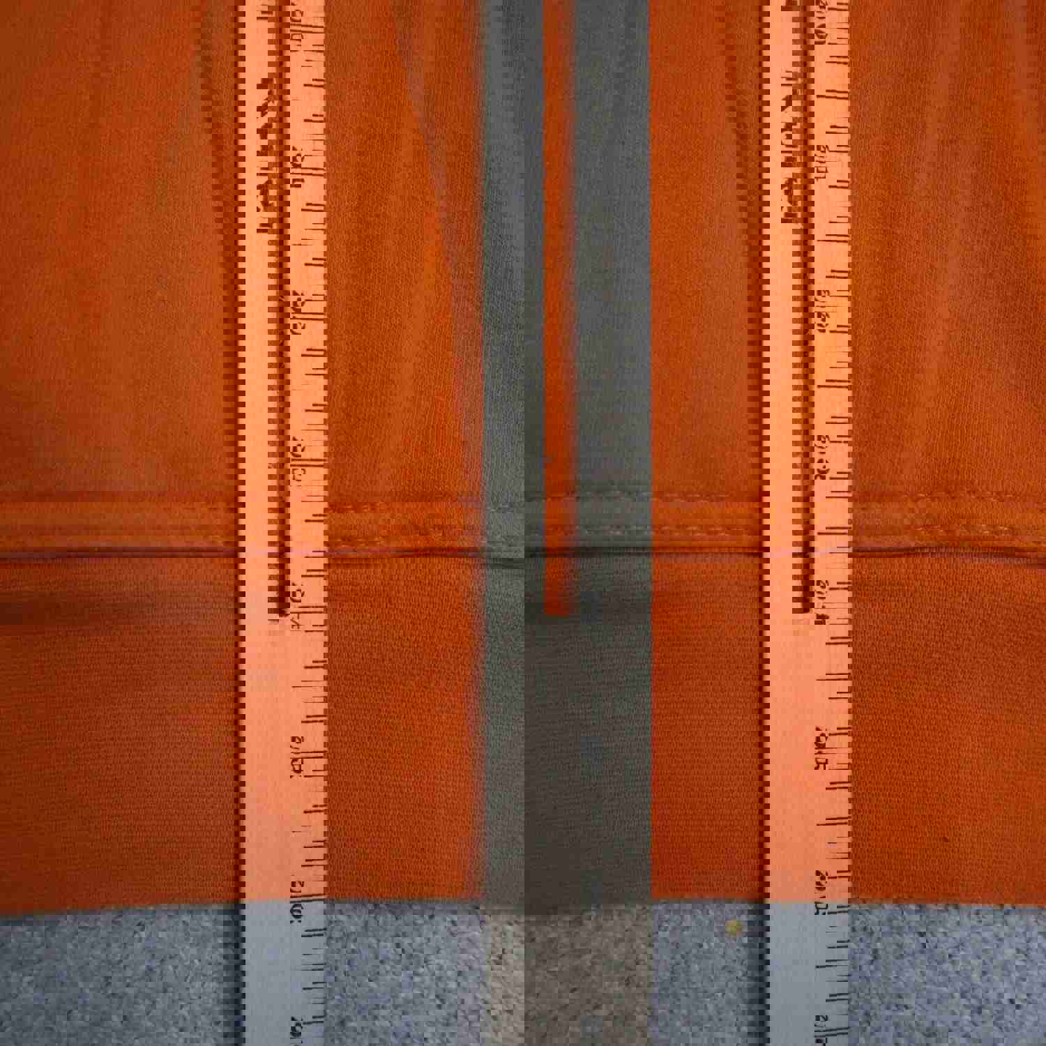 The North Face Men's Orange Pullover Hoodie Sweatshirt - Size Medium