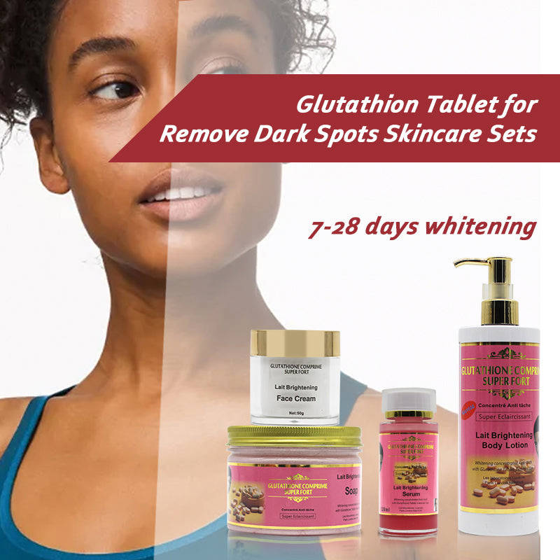 5D Gluta Glutathione Skincare Set For Caramel Skin Brightening & Glowing