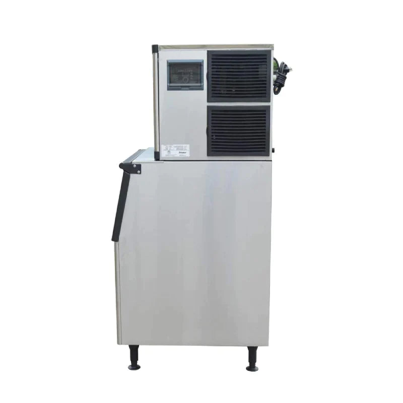 500Lbs Ice Cube Maker Ice Machine, A550K - Commercial Grade with Adjustable Height