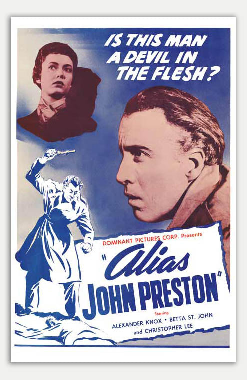 Alias John Preston - 11 x 17 Movie Poster (1956 Reprint)
