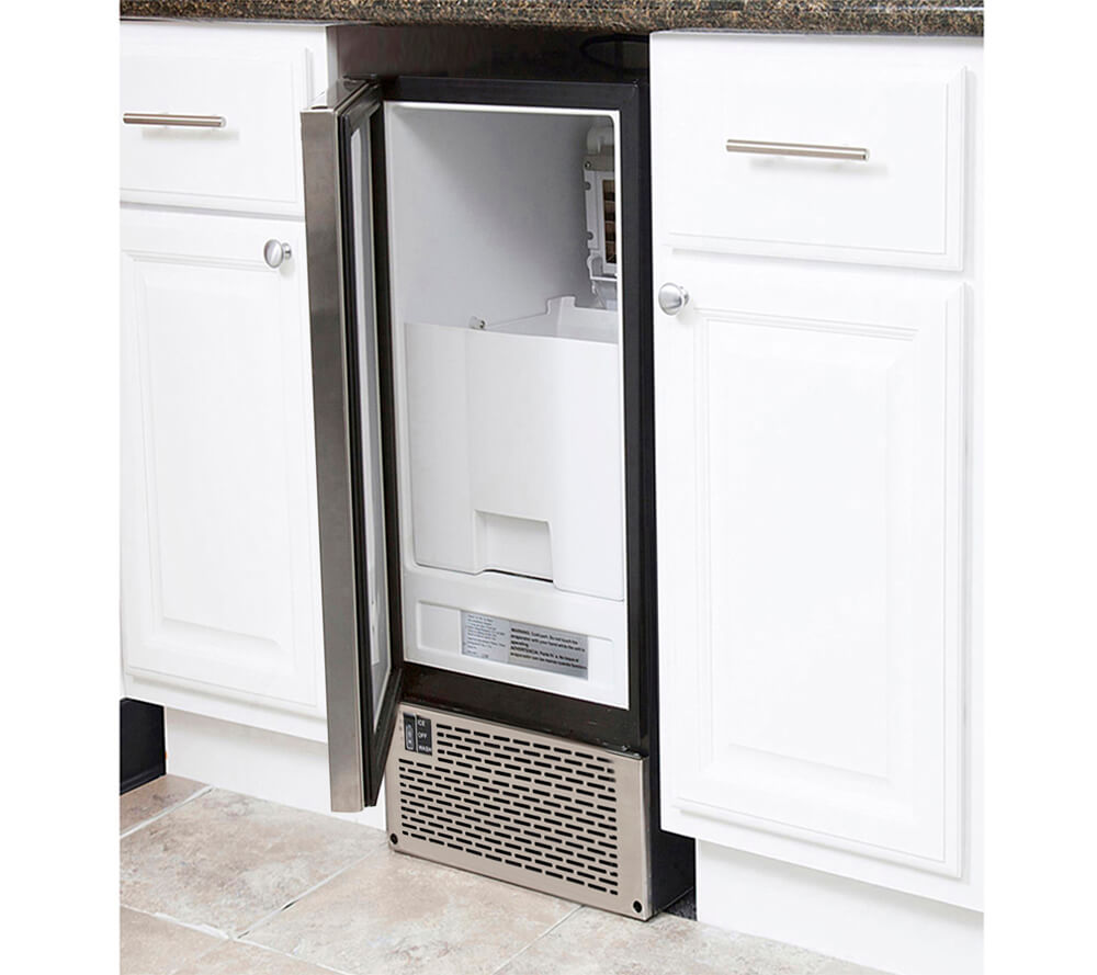 Whynter - 15 Built-In/Freestanding Clear Ice Maker (UIM-502SS)