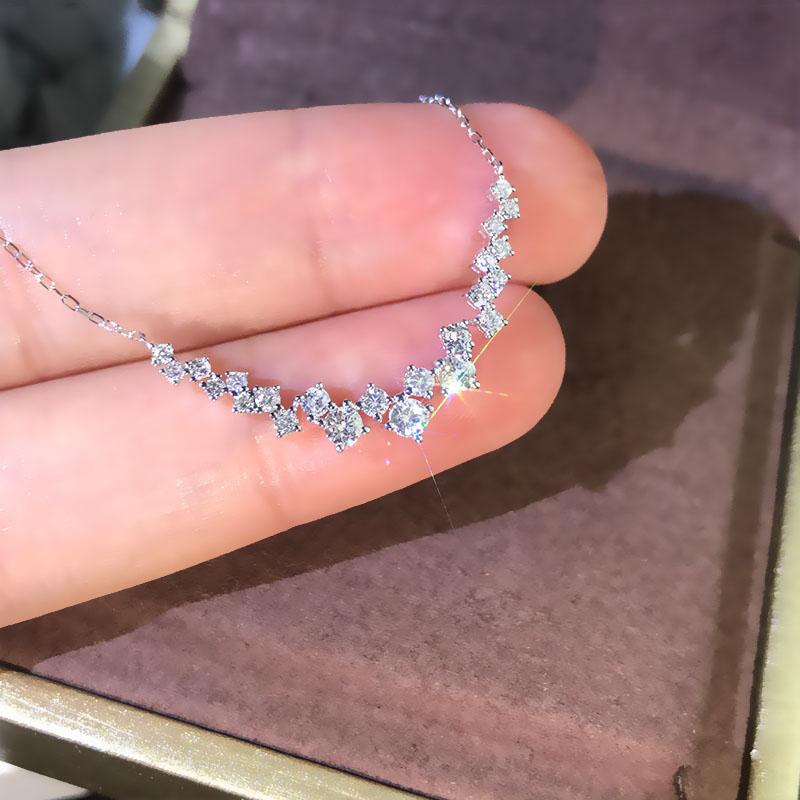 The Julia Bohemia Necklace - 925 Sterling Silver with Cubic Zirconia