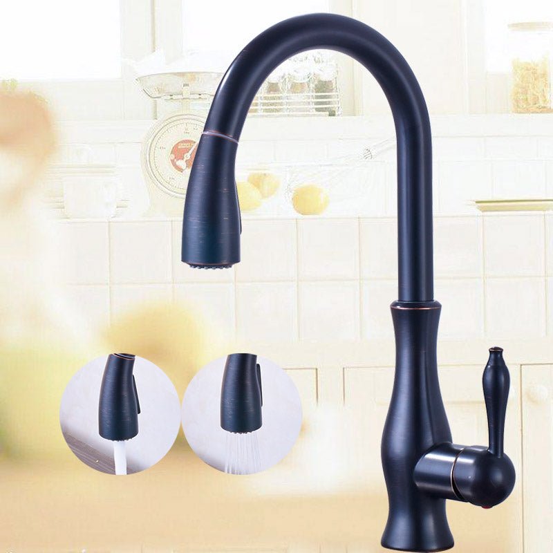 MIRODEMI® Pull Out Rotation High Arch Kitchen Sink Faucet