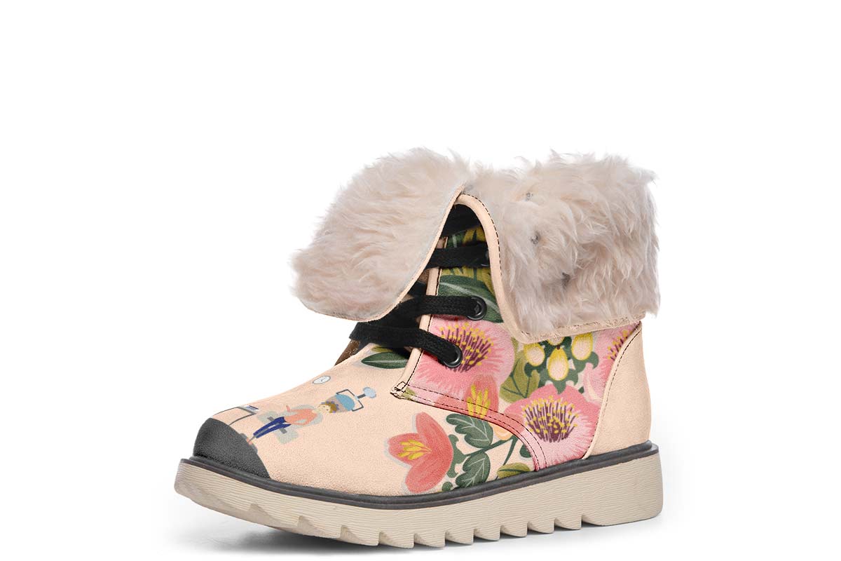 Floral Hair Dresser Polar Vibe Boots