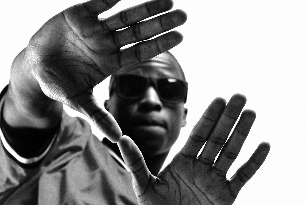 Lil Rap Music Black and White Poster