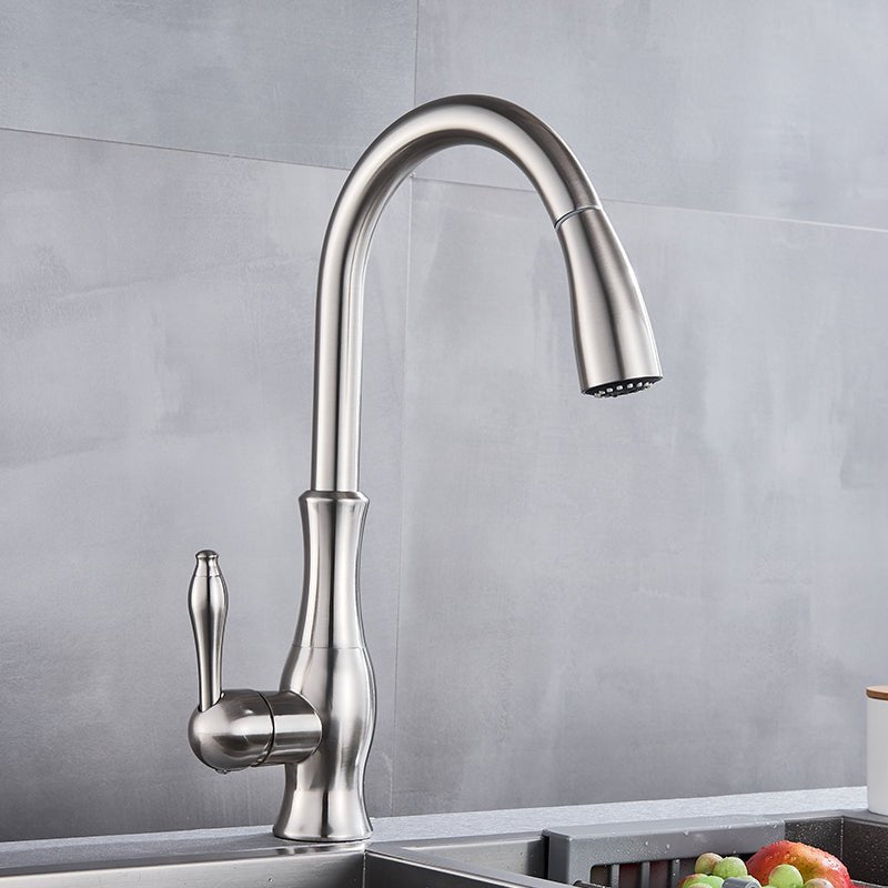 MIRODEMI® Pull Out Rotation High Arch Kitchen Sink Faucet
