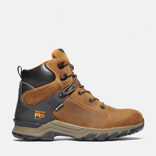 TIMBERLAND Men's Hypercharge 6 Waterproof Work Boot Soft Toe