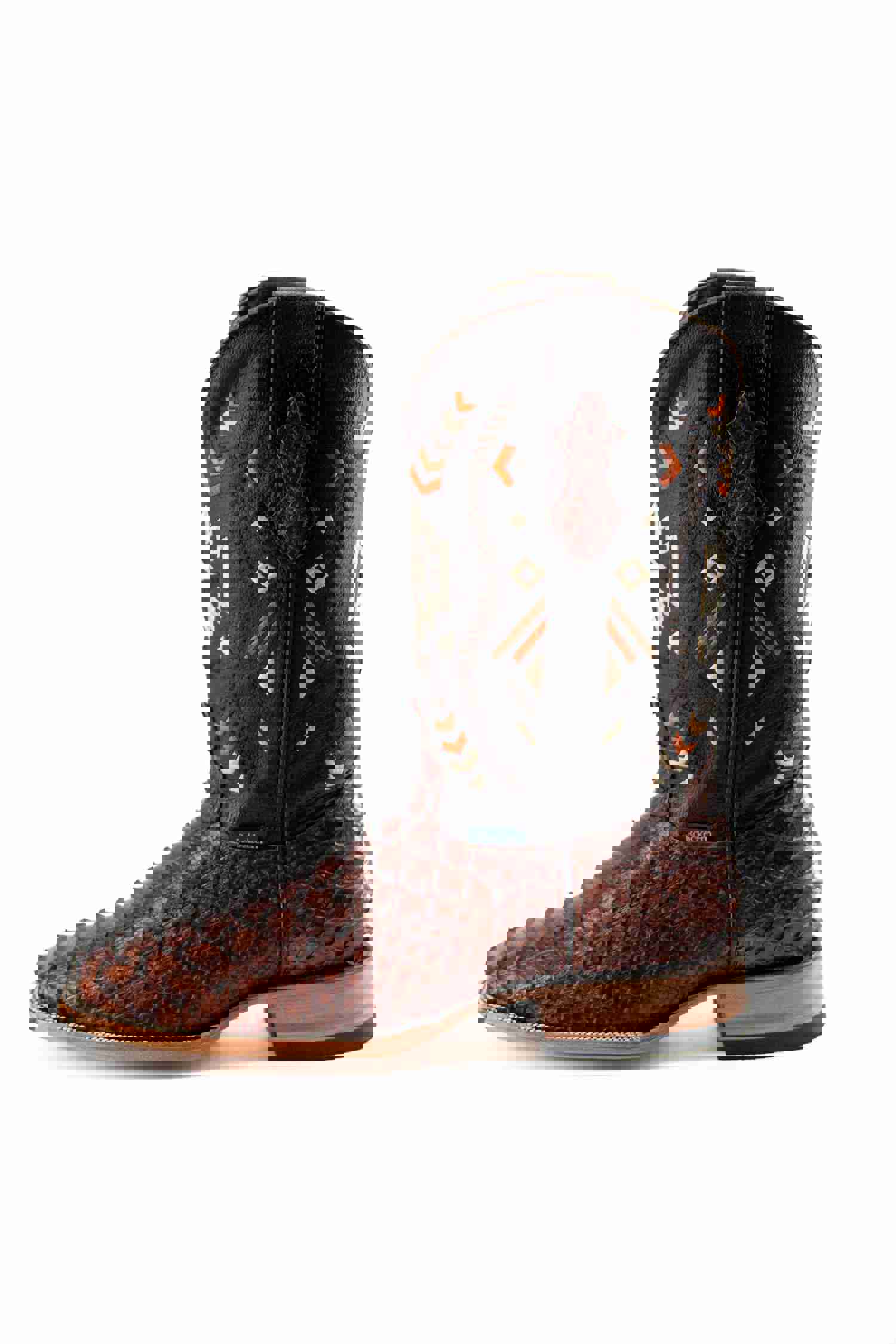 Clon Piton Mega Cowboy Boots - Genuine Leather, Made in Mexico