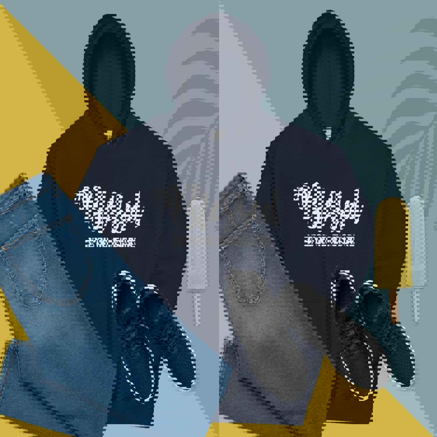 F&H Christian Blessed Beyond Favor Women's Hoodie