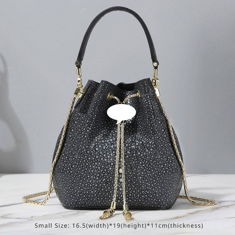 Pearl-Fish-Skin Bags - Large Capacity Women's Crossbody & Shoulder Bags