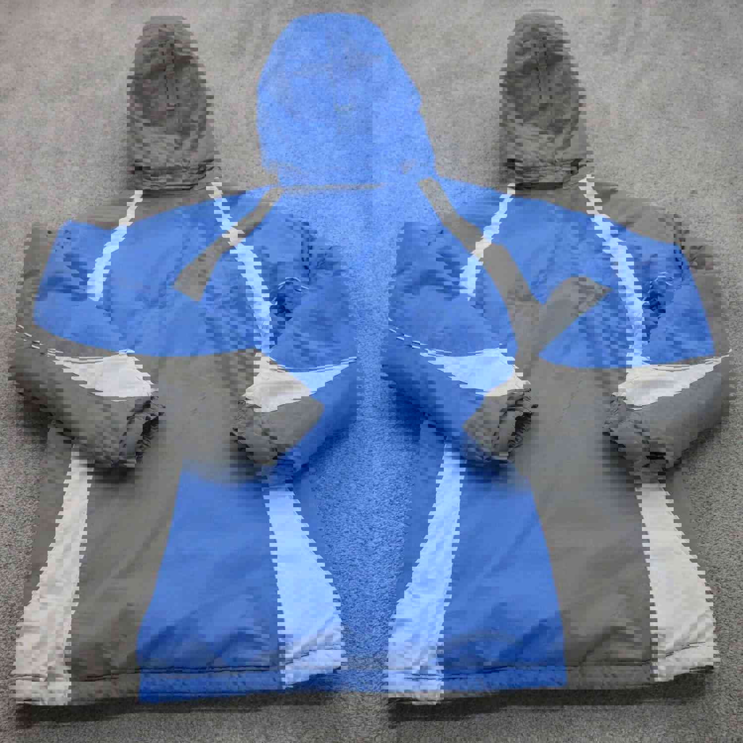 Columbia Women's X Large Blue Long Sleeve Hooded Parka Jacket