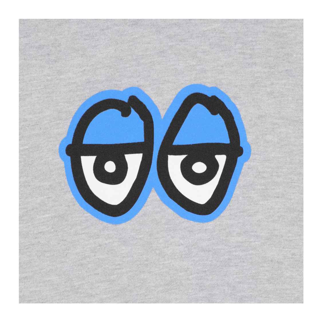 Krooked Eyes Hoodie - Premium Heather/Blue Pullover