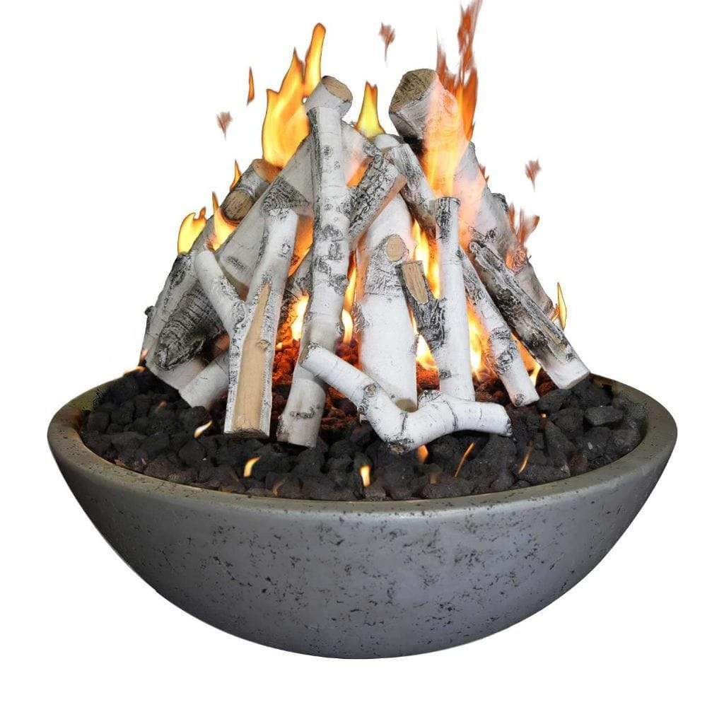 Grand Canyon 39 x 13 Tee-Pee Gas Burner Fire Pit Bowl FB3913-TP