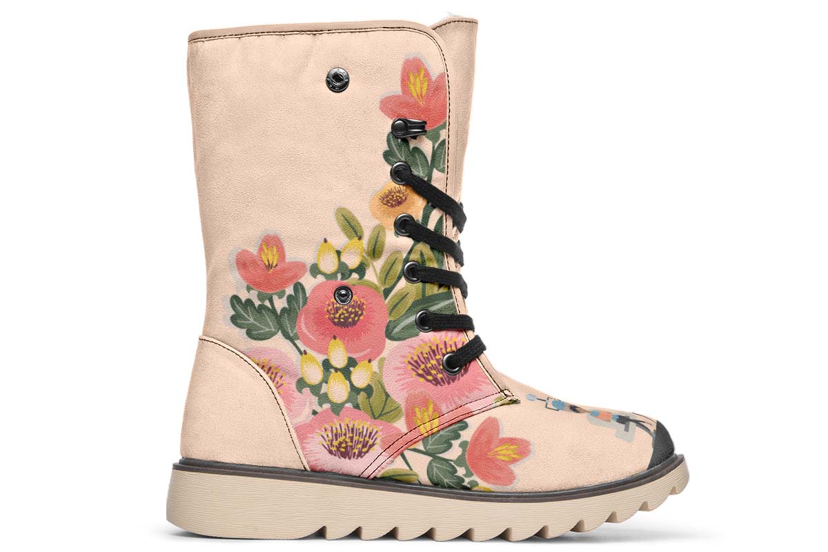 Floral Hair Dresser Polar Vibe Boots