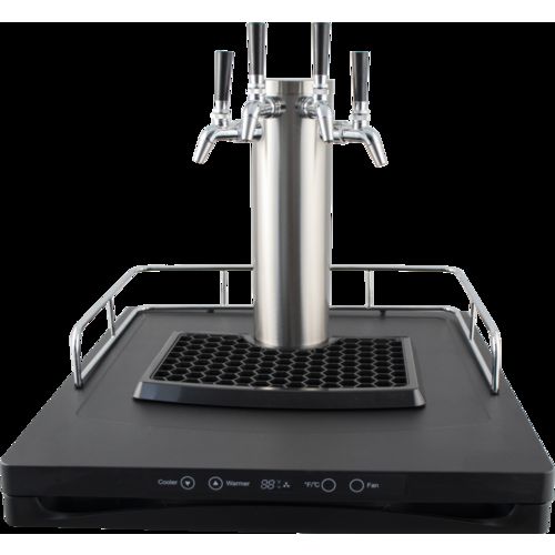 Komos® V2 Full Size Energy Efficient Wine Kegerator with Stainless Steel Intertap Faucets