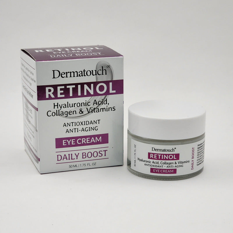 Dermatouch Retinol Hyaluronic Acid Collagen Vitamins Anti-aging Eye Cream 1.75oz