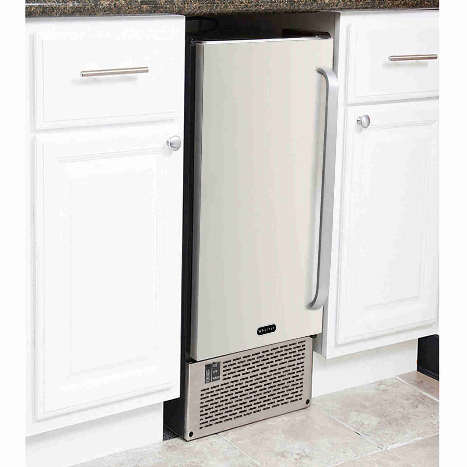 Whynter - 15 Built-In/Freestanding Clear Ice Maker (UIM-502SS)