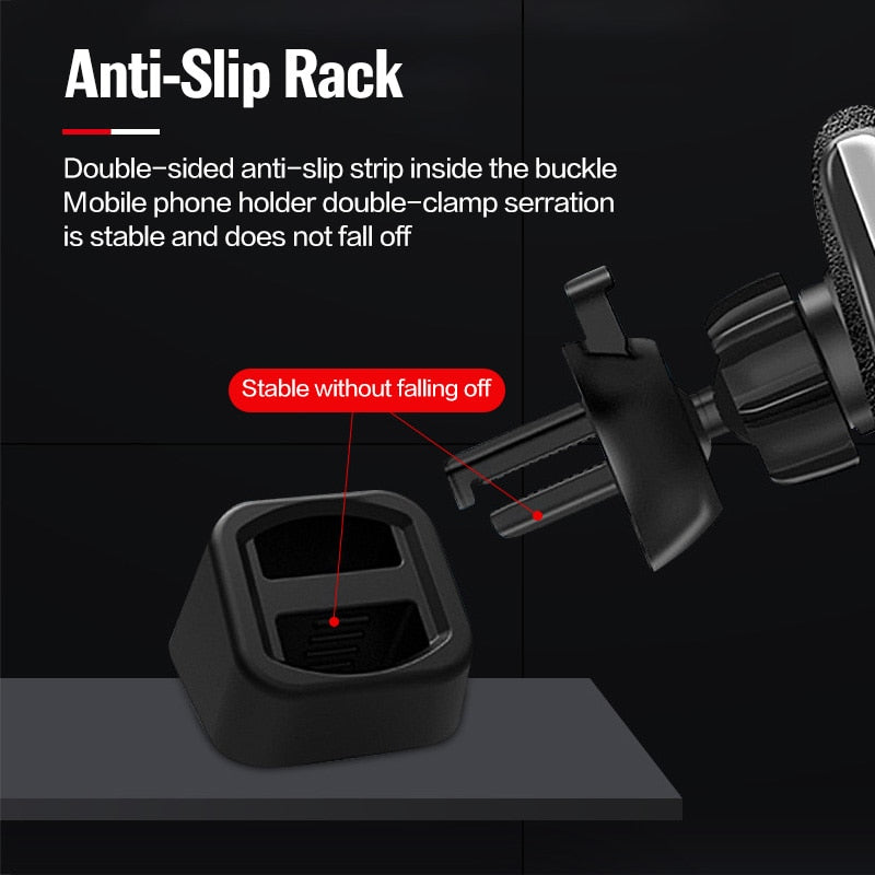 McGiLLon Universal Wireless Car Charger Stand Base Dashboard Mount Car Mobile Phone Holder