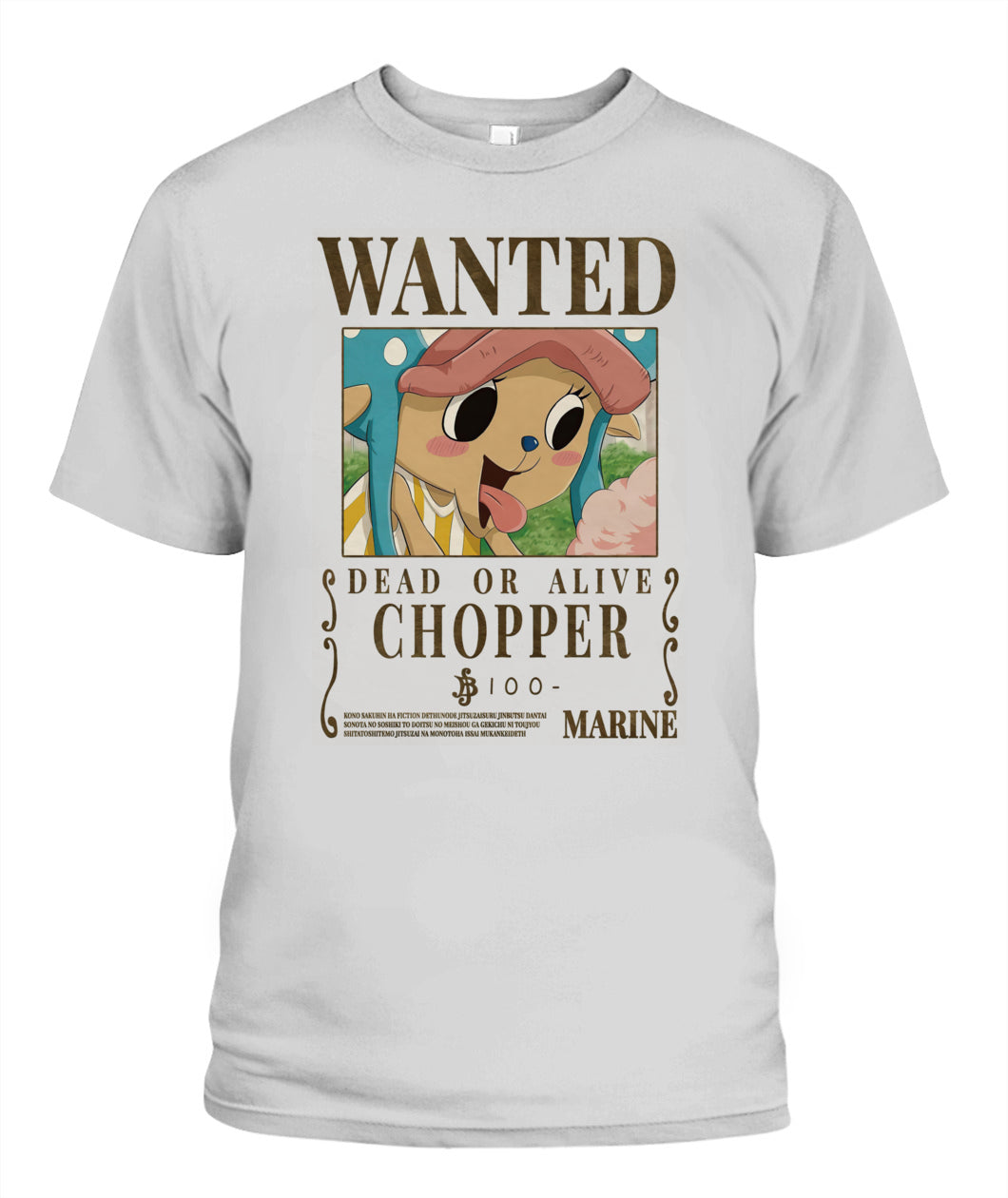 Chopper Wanted Custom Graphic Apparel - Unisex Classic Fit Cotton T-Shirt