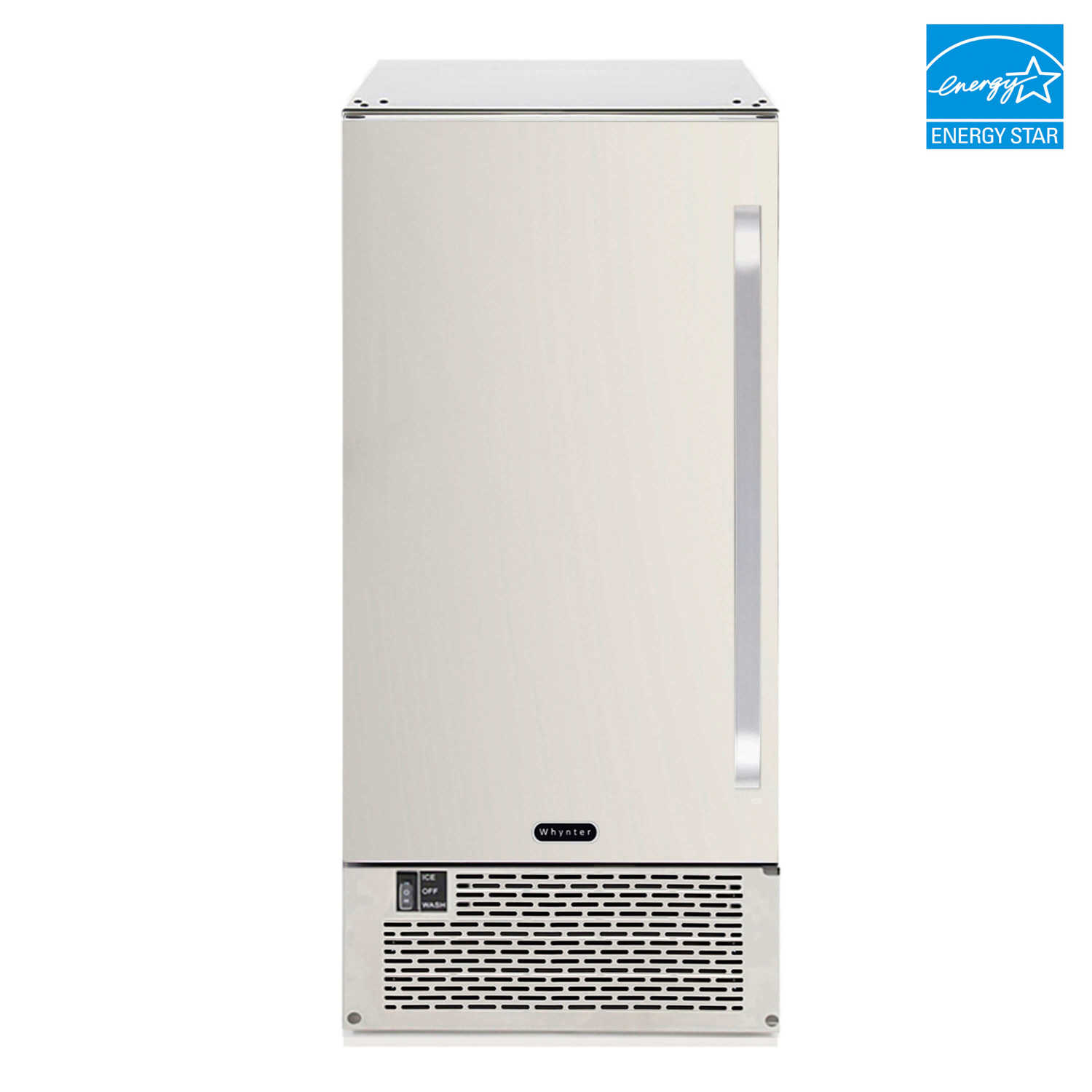 Whynter - 15 Built-In/Freestanding Clear Ice Maker (UIM-502SS)