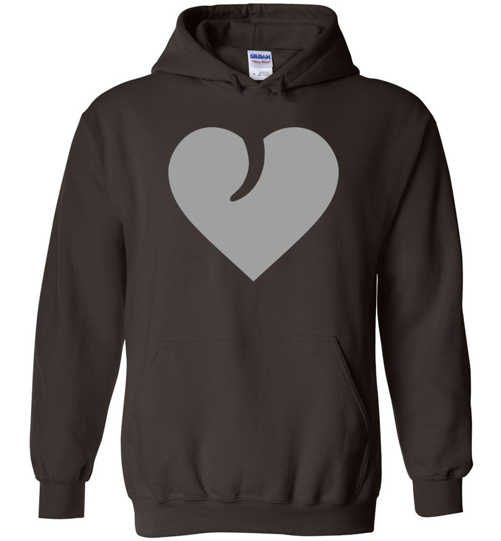 I Love Guns, Heart and Trigger Hoodie - Premium Quality for Gun Enthusiasts
