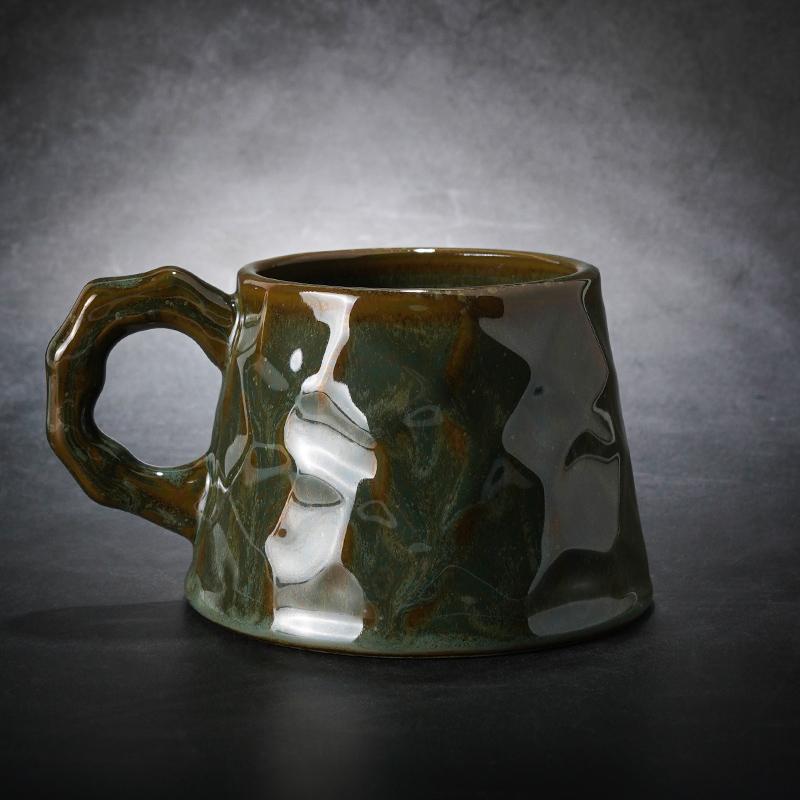 Large Capacity Ceramic Coffee Mug - 11.8oz (350ml) for Espresso, Cappuccino & Tea
