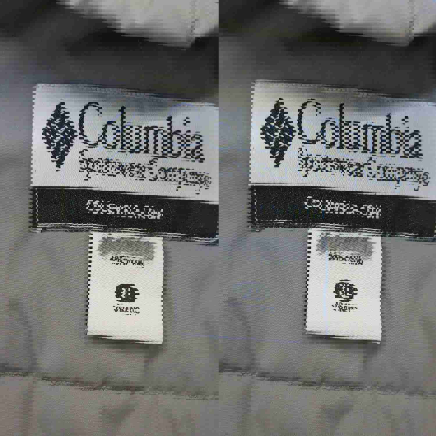 Columbia Women's X Large Blue Long Sleeve Hooded Parka Jacket