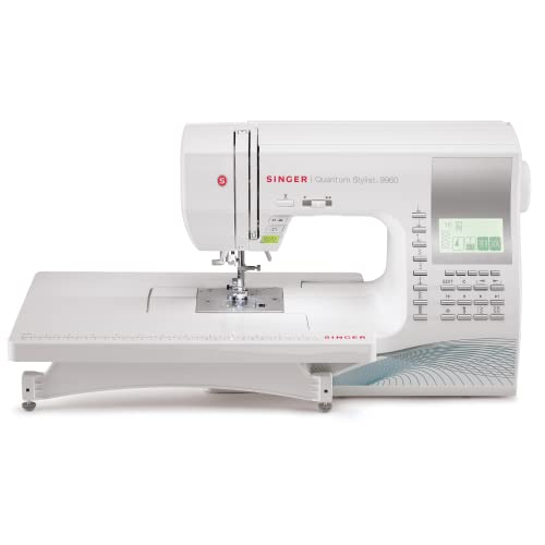 SINGER 9960 Sewing & Quilting Machine with Accessory Kit and Extension Table - 1,172 Stitch Applications