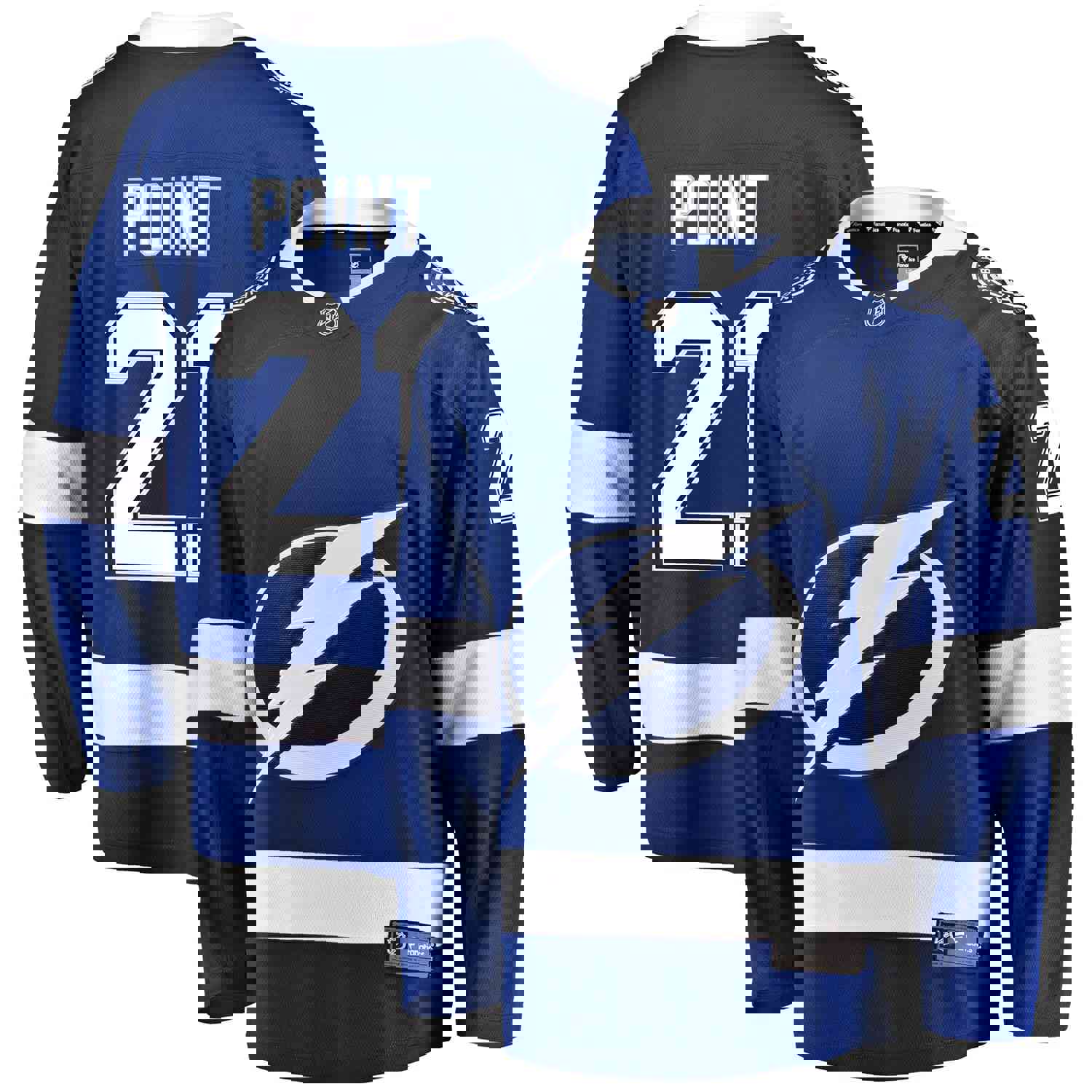 Brayden Point Tampa Bay Lightning Fanatics Branded Home Breakaway Player Jersey - Blue