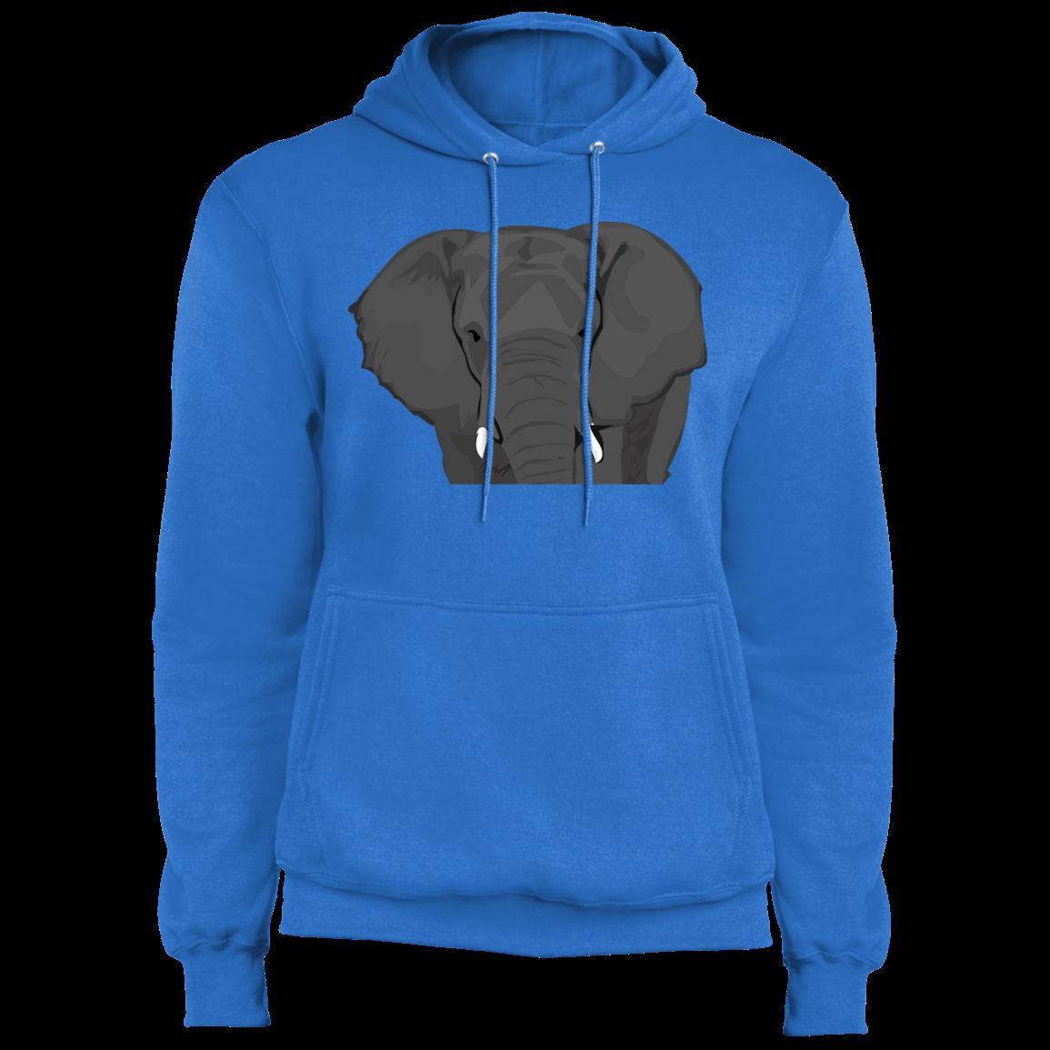 Elephant Fleece Pullover Hoodie