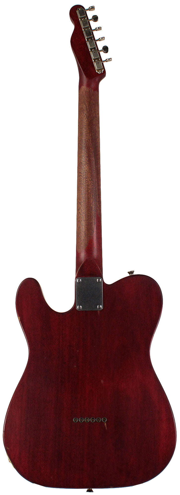Nash T-59 Flame Top Guitar, Cherry Sunburst, Light Aging