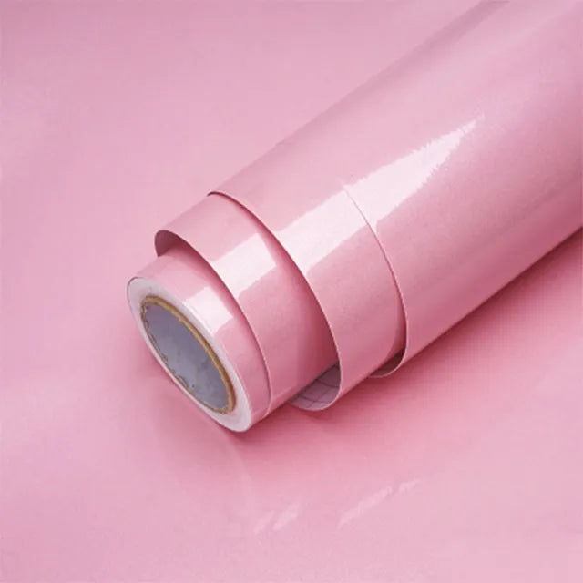 30 Colors PVC Self Adhesive DIY Wallpaper
