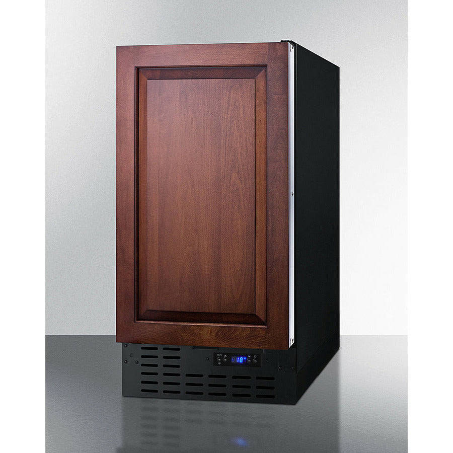 Summit 18 Built-In Ice Maker with 8 lbs. Daily Ice Production, Crescent Ice, ADA Compliant, ETL Listed, Frost-Free Operation