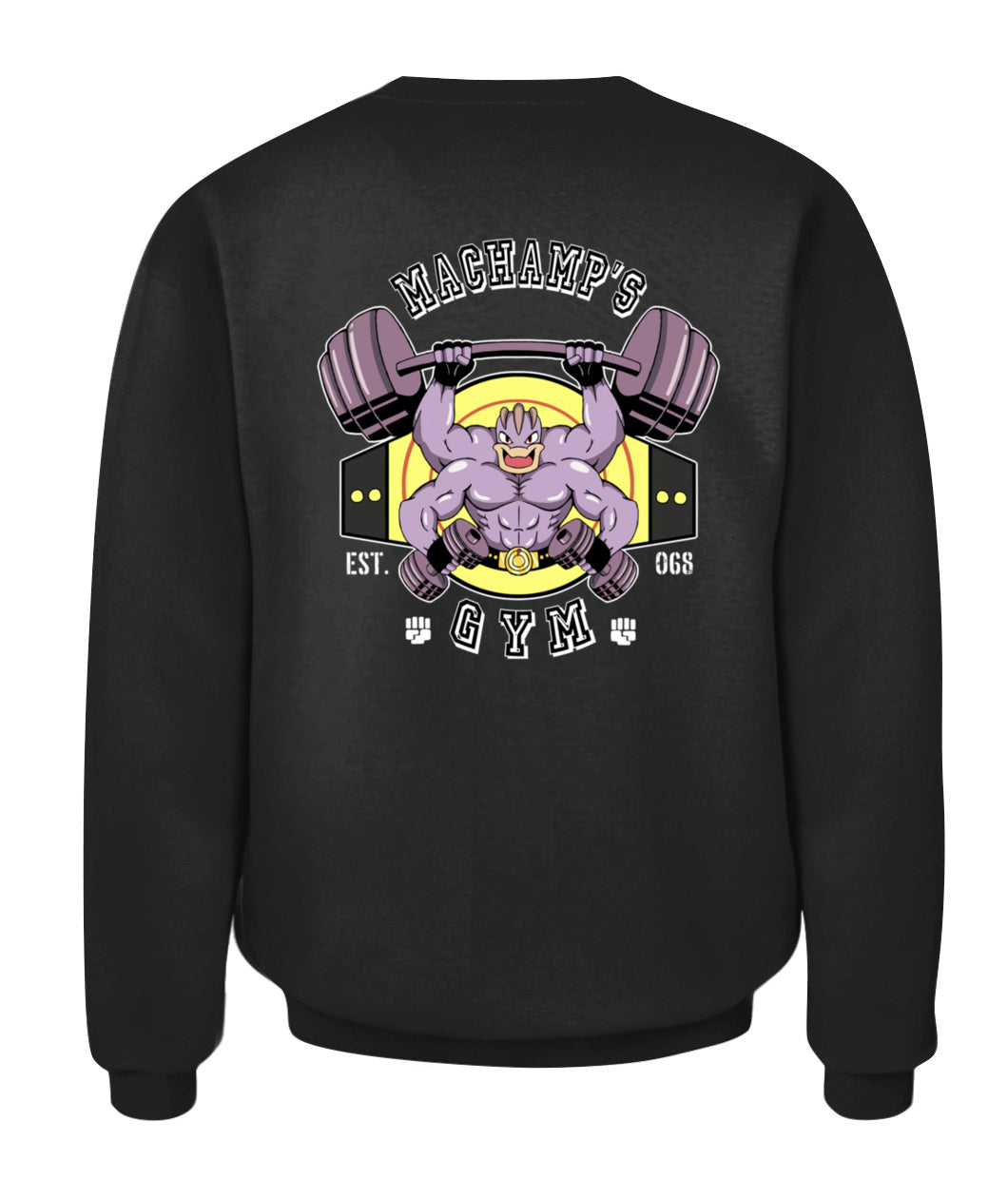 Machamp Purple Gym Custom Graphic T-Shirt