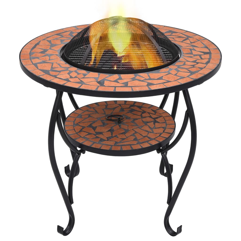 Outdoor Fire Pit Table Fireplace for Camping and Picnic