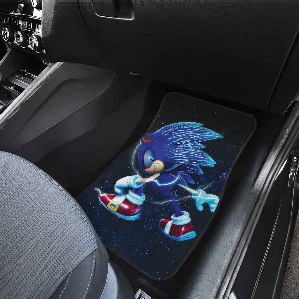Sonic The Hedgehog Custom Car Floor Mats - Cartoon Car Accessories for Fans