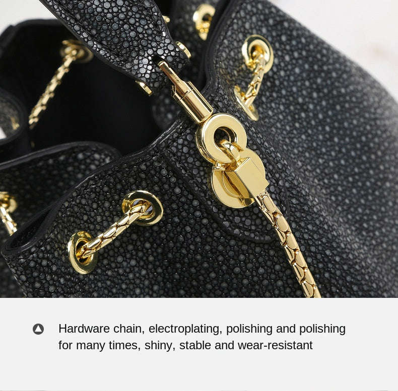 Pearl-Fish-Skin Bags - Large Capacity Women's Crossbody & Shoulder Bags