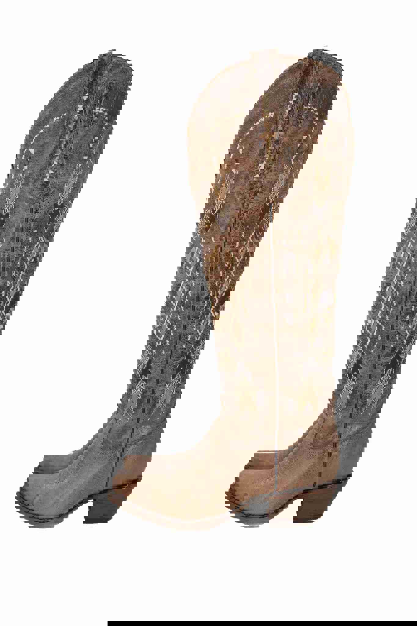 Azteck Edition Wide Calf Friendly Tall Cowgirl Boot
