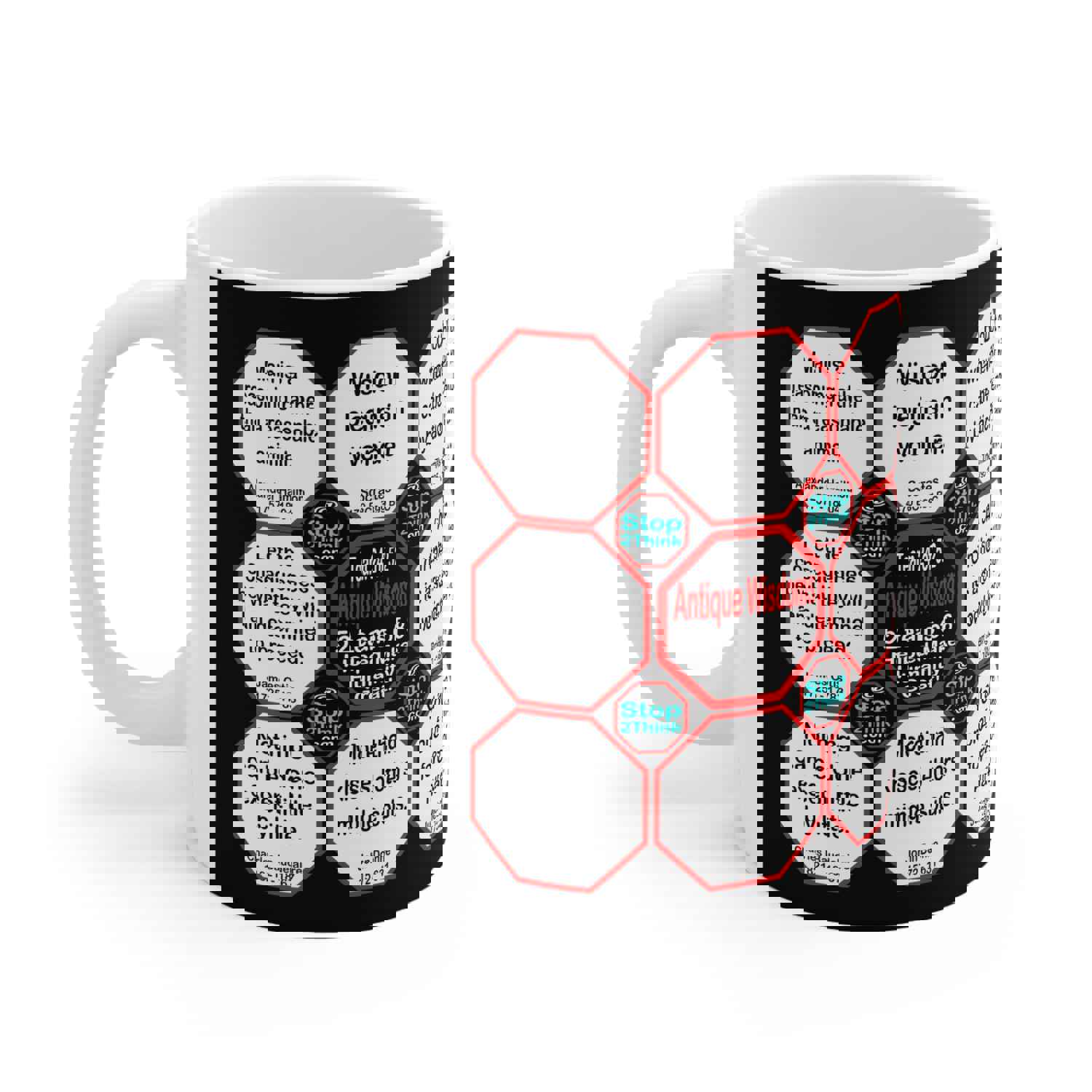 Team 24 of 52 Teams That Make Humanity Great! Wisdom Ceramic Mug 11oz