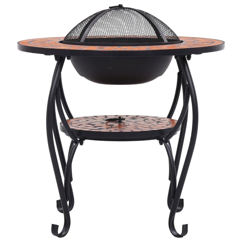 Outdoor Fire Pit Table Fireplace for Camping and Picnic