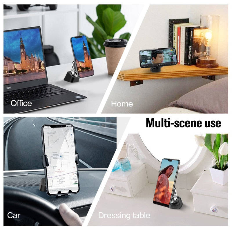 McGiLLon Universal Wireless Car Charger Stand Base Dashboard Mount Car Mobile Phone Holder