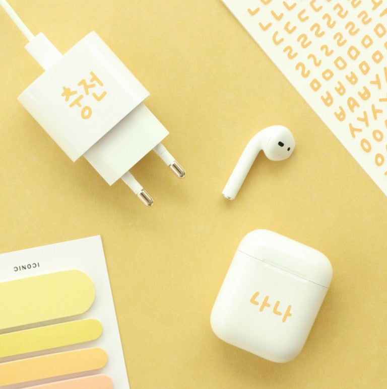 Calli Hangeul Sticker Pack (10 Sheets, 110 × 160 mm, Made in Korea)