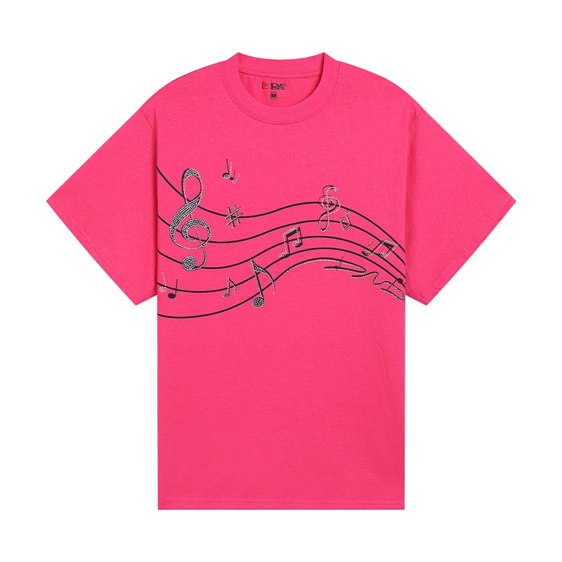 DND4DES Diamonds Music Note T-Shirt