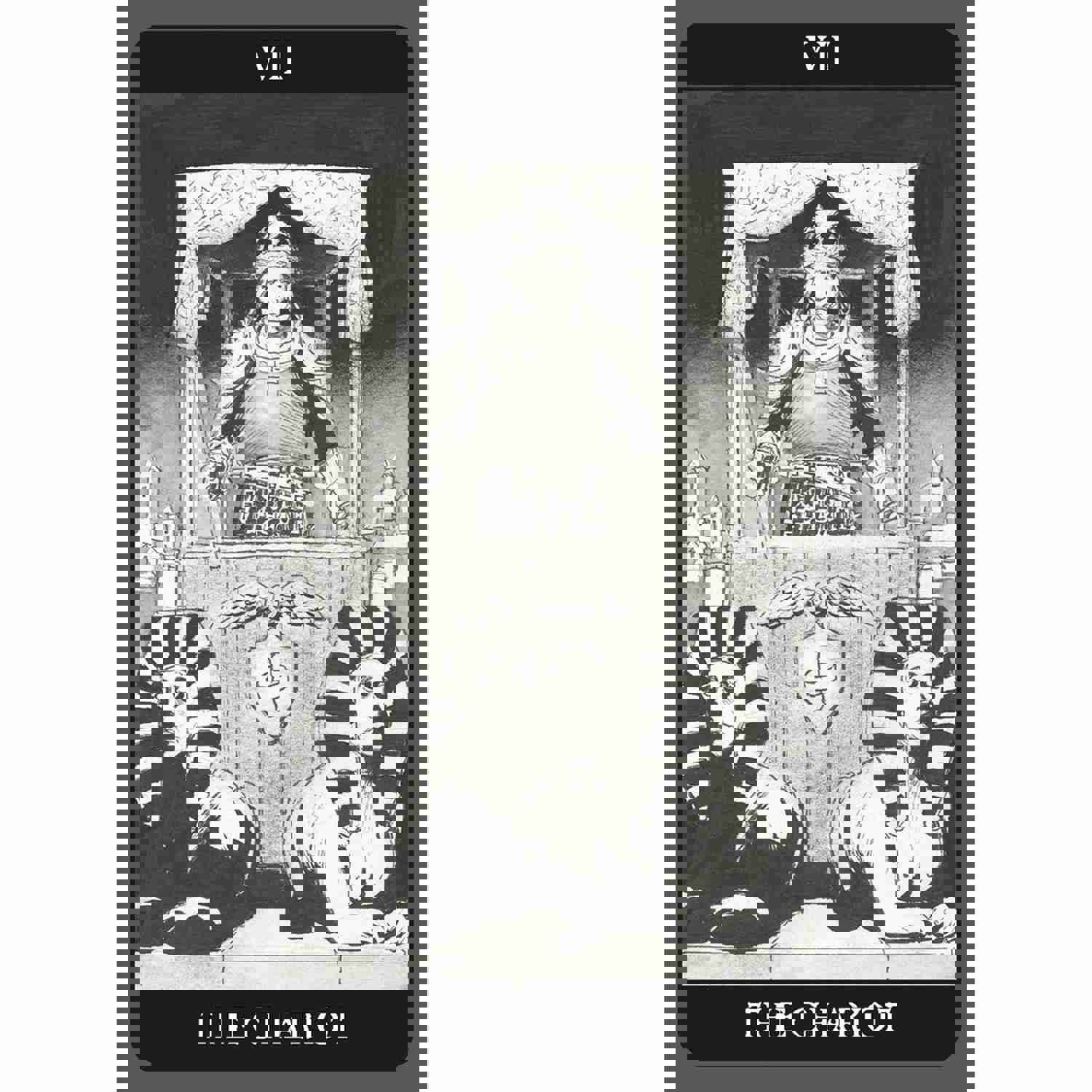 Dark Side of Tarot Deck by Sasha Graham, Corrado Roi