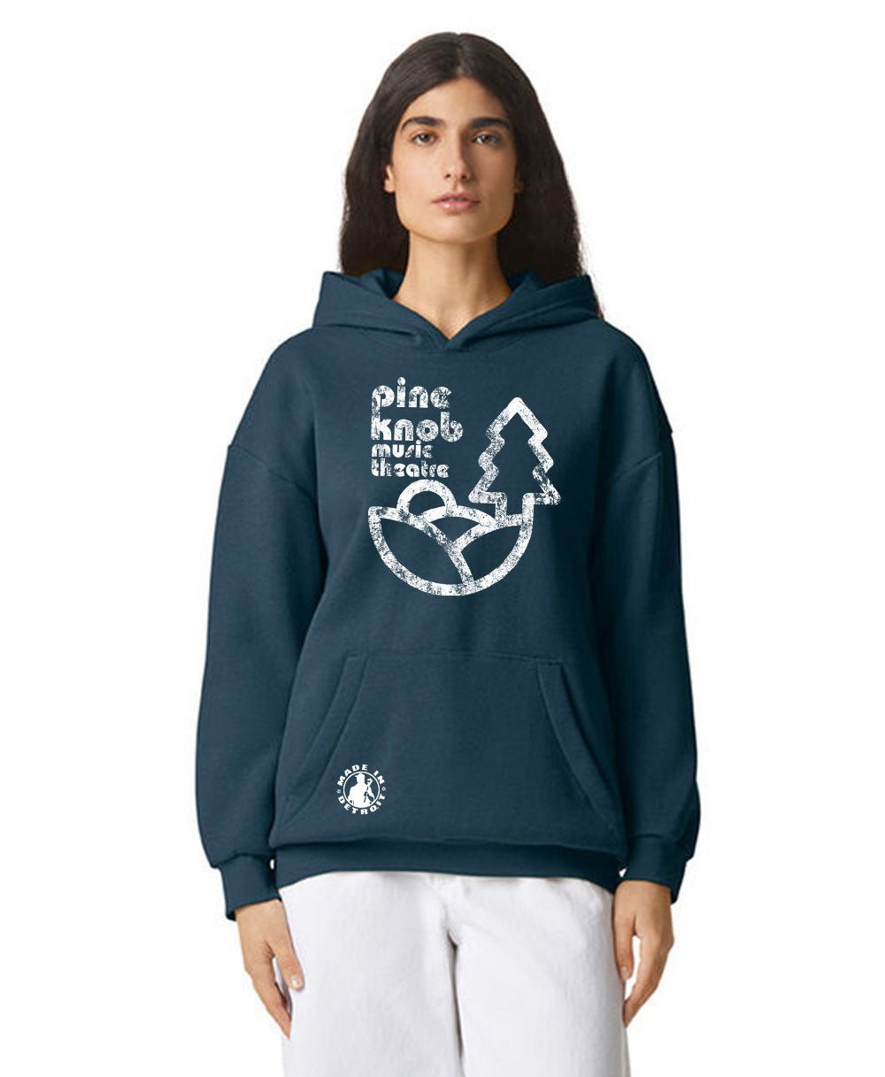 Pine Knob Hoodie - Unisex Oversized Fleece Hoodie