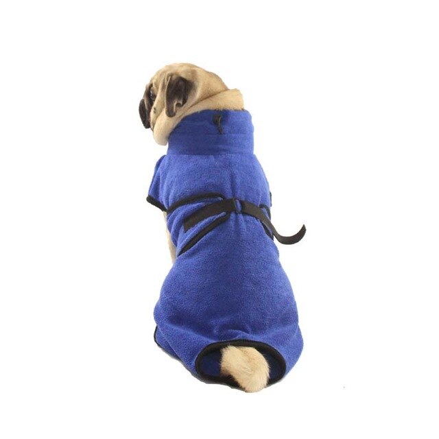 JORMEL 2019 Warm Dog Bathrobe - Super Absorbent Drying Towel for Teddy and Small Dogs