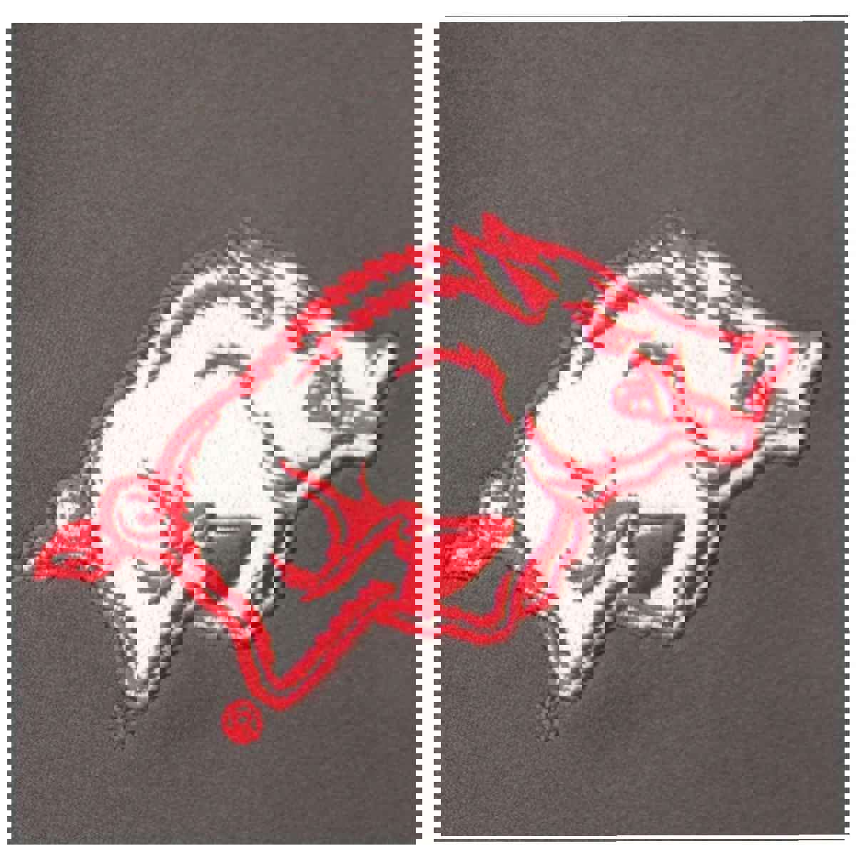 Arkansas Razorbacks Columbia Charcoal Ascender Softshell Full Zip Up Jacket - Men's Large