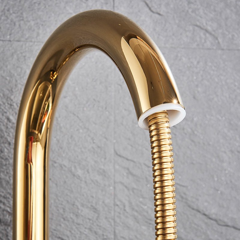 MIRODEMI® Pull Out Rotation High Arch Kitchen Sink Faucet