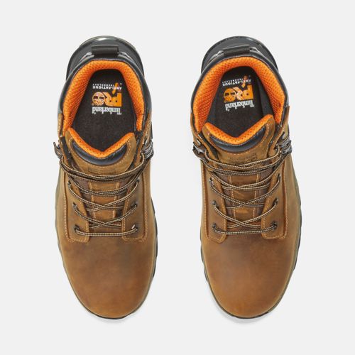 TIMBERLAND Men's Hypercharge 6 Waterproof Work Boot Soft Toe